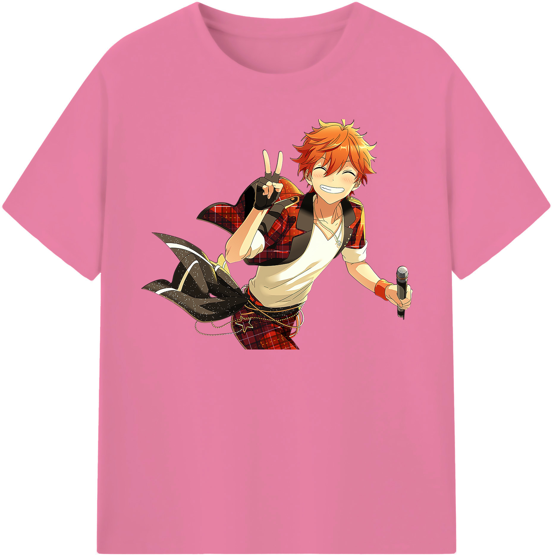 （画像用） あんさんぶるスターズ! Ensemble Stars 綿100％半袖Tシャツ（フロントプリント）
